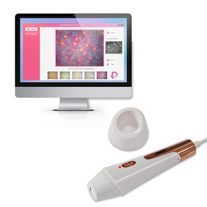 80X |   เครื่องวิเคราะห์ผิวแบบพกพา 2MP แสง 3 สี ปรับแต่งสีได้ ใช้งานง่ายเพื่อความงามและการดูแลส่วนบุคคล HT-DS02A Skin Analy - Product Image 4