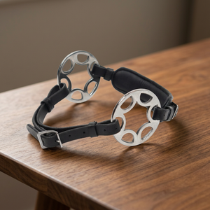 บิตม้าหนังแท้ Tough Tack Hackamore พร้อมห่วงสแตนเลสและสายรัดปรับได้ - Product Image 3