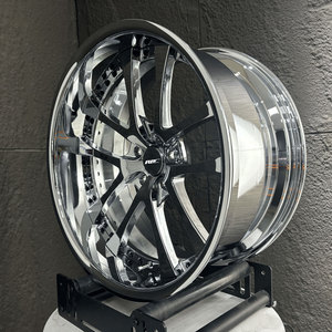 Jantes Chrome Kranze Lxz Style VIP Deep Dish 5x114.3 20-18 pouces 2 pièces forgées pour Lexus LS400 Infiniti G35 <span class=keywords><strong>Toyota</strong></span> <span class=keywords><strong>Supra</strong></span> - Product Image 4