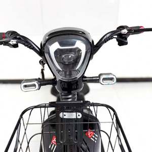 Bicicleta Eléctrica Urbana con Cuadro de Acero al Carbono, Batería de Plomo-Ácido de 48V 12ah y Motor de 350w - Product Image 3