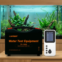 Kit de test d'eau numérique pour aquarium d'eau douce et d'eau salée, test du pH, des nitrates, des nitrites, du chlore, de la dureté totale, du carbonate