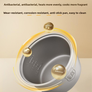 Penanak nasi elektrik Mini, penanak nasi elektrik otomatis multifungsi, panci terbaik anti lengket diabetes Jepang - Product Image 4