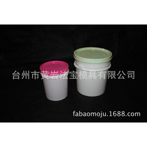 Molde de inyección de plástico para cubos de pintura y uso doméstico, material P20, superficie de una sola pieza - Product Image 1
