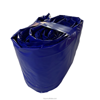 Bâche industrielle noire en PVC enduit, imperméable, résistante aux déchirures, 100% occultante, lourde, pour couvrir les conteneurs, les entrepôts