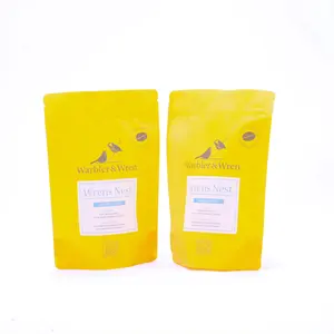Recycled Packaging Bag, Coffee Food Grade High barrier PE Mono-material Film & Formed Stand Up Pouch Bag