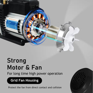 Usine Directe 3.5/4 CFM économie à palettes coulée d'électrons prix de la pompe à vide pour pompe à Air sous vide bijoux Machines équipement outil - Product Image 4