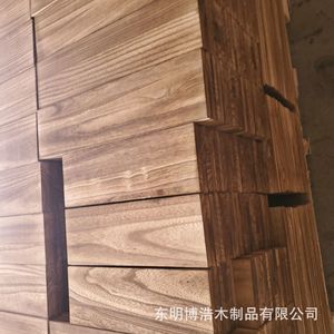 Bohao Wood Products Lightly Carbonized <b>Pine</b> Wood 42x15x1.5mm Wall <b>Shelf</b> Display Functions Corrosion Resistant - Product Image 3