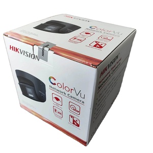 HIK ou/SL أسود 8MP غلاف معدني بانورامي برج ثابت ضوء إنذار صوتي شبكة 4K ColorVu - Product Image 3
