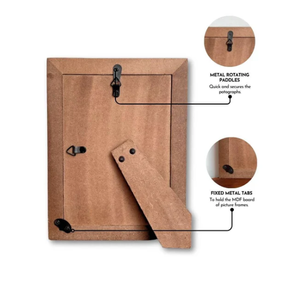 Elegante marco de fotos de Perla Negra, marco de mesa decorativo de lujo de 4x6 pulgadas para aniversario de boda, dormitorio, oficina, decoración del hogar - Product Image 5