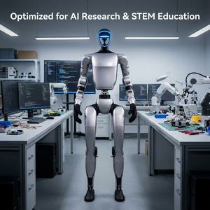 Robot Humanoide Unitree G1, Agente de IA Bípedo Avanzado, 127 cm de Altura, Plataforma Biónica Plegable para Investigación Científica en Laboratorios - Product Image 1