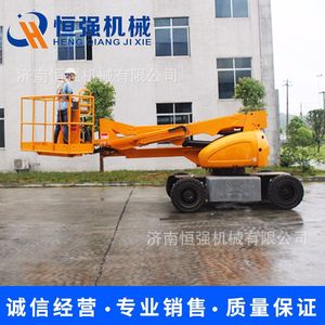 Plataforma Elevadora Articulada Hengqiang de 16 m, Eléctrica, Autopropulsada, para Trabajos en Altura, Equipo de Construcción - Product Image 4