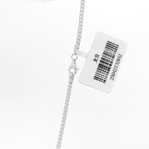 Bold <b>Statement</b> Textured White Pt950 Fine Thick Link <b>Necklace</b> For Men Masculine Durable Solid Platinum Jewelry - Product Image 6