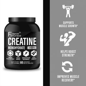 Creatina Monohidrato en Polvo con Etiqueta Personalizada, Suplemento Diario de Creatina para Hombres y Mujeres - Product Image 3