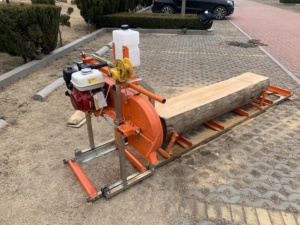 <span class=keywords><strong>Mini</strong></span> scierie à essence de 18 pouces Machine à bois horizontale portable Machine à planches Scierie à ruban - Product Image 5