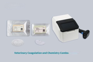 Analyseur de coagulation vétérinaire Quick Lab 220V et analyseur de chimie sèche vétérinaire, machine de biochimie 2 en 1 - Product Image 6