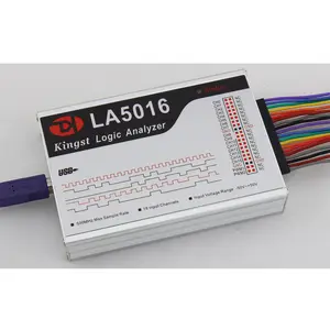 LA5016 USB逻辑分析仪 500 米最大采样率，16 个通道，10B样品、单片机、ARM FPGA调试工具，英语软件