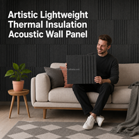 Panneaux acoustiques en bois à motif croisé, panneaux muraux absorbants le son en PET, panneaux décoratifs géométriques insonorisants pour l'intérieur