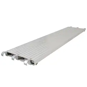 China Fabriek Aluminium Steigers Aluminium Planken 24 Ft Loopplank Aluminium Steiger Plank Te Koop