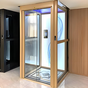 MSY 2-4 piso PVC Home Lift Modern Single Person <span class=keywords><strong>Mini</strong></span> Elevador para Villa/Apartamento Doméstico Personal Home Elevator para 2 personas - Product Image 5