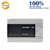 Equipo Automático PLC FXOS FX1S FX2N FX3U FX3G FX3G-24MR/ES /DS Unidad de CPU de Controlador Lógico Programable con E/S integradas