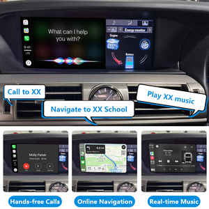 LS LS460 LS500h LS600 Unidades principales OEM Inalámbrico Apple CarPlay y <span class=keywords><strong>Android</strong></span> Kits de integración automática Reproductor de DVD para automóvil Lexus - Product Image 3