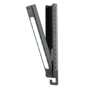 Lampe de travail rechargeable portable avec deux sources <span class=keywords><strong>LED</strong></span> <span class=keywords><strong>Angle</strong></span> de travail de 165 degrés Règle <span class=keywords><strong>LED</strong></span> magnétique pliable Corps en ABS - Product Image 1