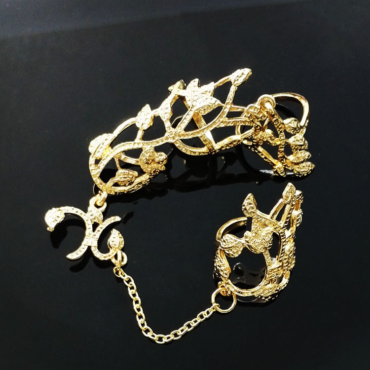Gold without crystal