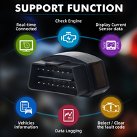 Vgate ICar Pro OBD2 ELM327 compatible BT 4.0 ICar2 pour Android/iOS, outil de diagnostic automobile ODB2, scanner OBD 2 Elm 327