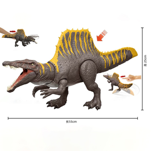 Figura de Juguete de Dinosaurio Spinosaurus-JGB56 de la <span class=keywords><strong>Película</strong></span> <span class=keywords><strong>Jurassic</strong></span> <span class=keywords><strong>World</strong></span> Oficial de Mattel, con Sonido y Luz, Articulaciones Móviles, para Niños, Regalo para Niños - Product Image 3