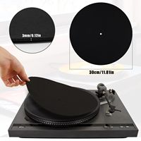 Filz-Aufnahme matte 12-Zoll-Anti-Rutsch-Anti-Statik-Plattenspieler-Slipmat-Schutz-Plattenspieler Filz matte Pad Tisch dekoration Zubehör