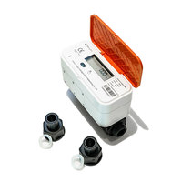 Compteur d'eau à ultrasons à contrôle de vanne Dn20mm R250-400 Ip68 Compteur d'eau numérique intelligent prépayé sans fil Lora 4g Nb-iot Fabricant