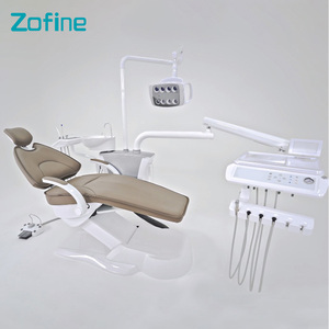 Sillón Dental Zofine Z15 de Alta Calidad, Unidad Dental Profesional de Lujo con Cuero Nappa, Turbina Metálica y Escupidera de Cerámica - Product Image 6