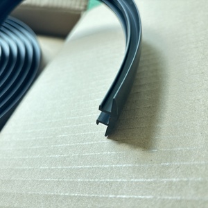 25ft cuộn linh hoạt l-track nhựa Filler Dải bìa đen PVC con dấu Gasket hồ sơ fe200751 - Product Image 5