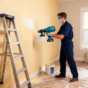 <span class=keywords><strong>Pistola</strong></span> de Pulverización Eléctrica Inalámbrica, Mini <span class=keywords><strong>Compresor</strong></span> de Aire de Alta Presión, <span class=keywords><strong>Pistola</strong></span> de Pintura Inalámbrica - Product Image 5