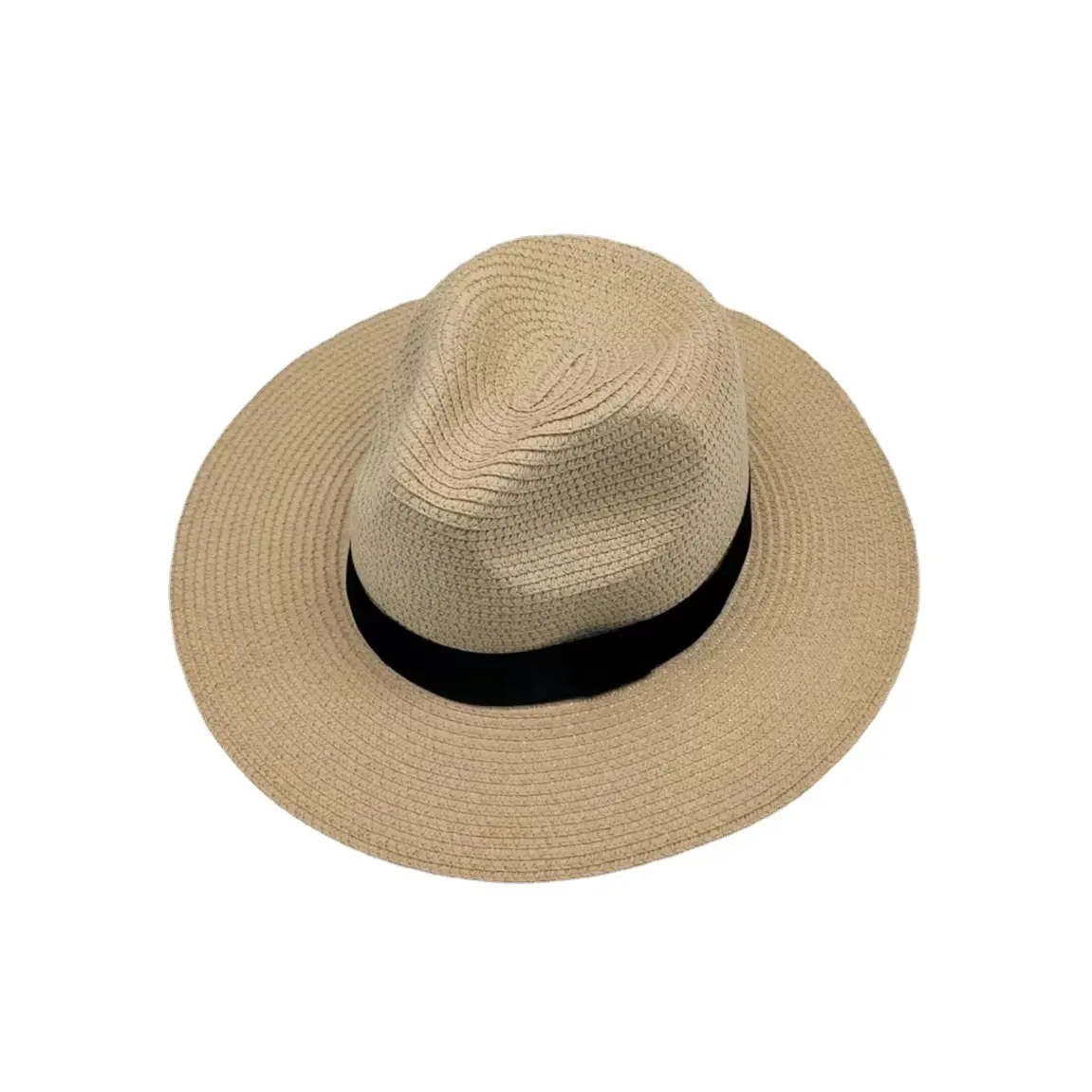 ZG – chapeaux de plage en papier souple Fedora, Style à la mode, Panama, unisexe, tressé, paille, plage