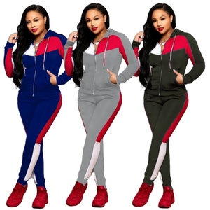 Ensemble de survêtement personnalisé pour femmes, vêtements de sport haut de gamme, tenue de sport pour la salle de gym, jogging, fabricant en gros OEMODM - Product Image 1