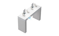 Offre Spéciale téléphone portable présentoir personnalisé ordinateur personnel ordinateur portable mur vitrine métal téléphone portable accessoires support