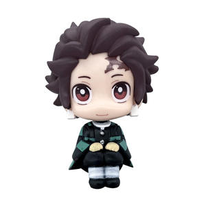 Q versión <span class=keywords><strong>Kimetsu</strong></span> <span class=keywords><strong>No</strong></span> <span class=keywords><strong>Yaiba</strong></span> Modelo figura de dibujos animados juguete Demoned Slayer posición sentada PVC coche ornamento figura de acción coleccionable - Product Image 6
