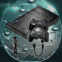 Konsol Game Android TV Sistem Ganda X2 4K 2.4G Pengontrol Nirkabel Ganda 64GB Kotak Game Retro