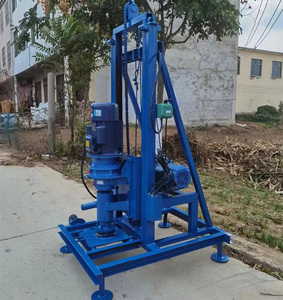 Döner su kuyu sondaj donanımı taşınabilir 100 metre derin küçük su kuyu sondaj donanımı makinesi - Product Image 4