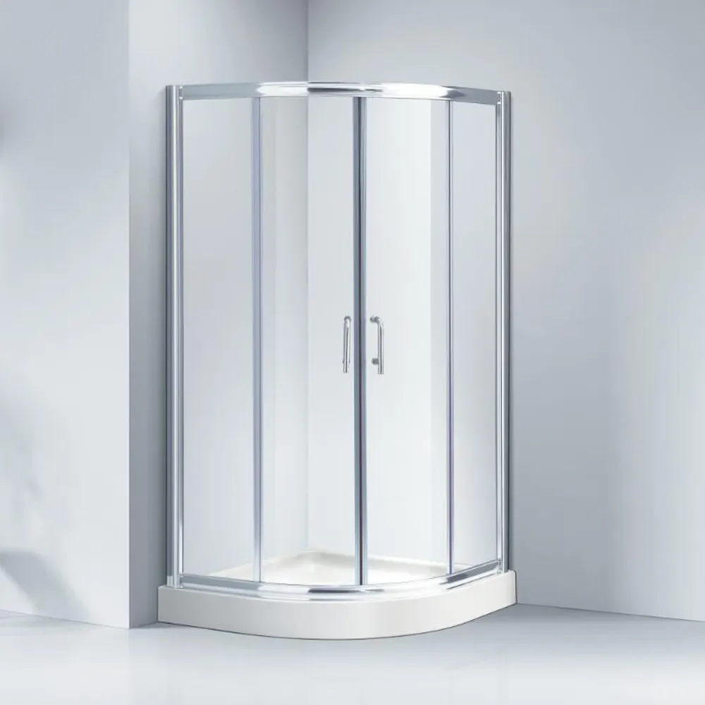 KT6009 nouveau Design cabine de douche à cadre en aluminium cabine de douche coulissante salles de douche complètes