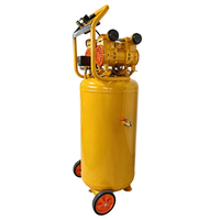 Compresseur d'air industriel 8 bars 100L 120L avec moteur en cuivre 3HP sans huile, pompe à peinture 2850 tr/min