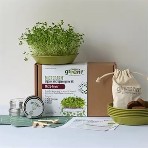 Micro Vitality Microfarm Microgreen Kit de culture <span class=keywords><strong>pour</strong></span> jardin <span class=keywords><strong>un</strong></span> <span class=keywords><strong>cadeau</strong></span> parfait <span class=keywords><strong>pour</strong></span> la croissance des plantes - Product Image 3