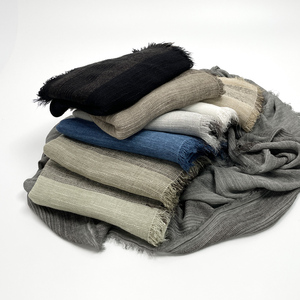 2025 sang trọng Viscose Hijabs bẩn nhuộm thiết kế Malaysia cho phụ nữ hồi giáo phụ nữ Khăn choàng dệt kim headwraps khăn xếp dân tộc khăn choàng - Product Image 6