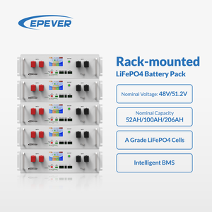 <span class=keywords><strong>Epever</strong></span> 51.2V 100Ah 200Ah Batterie lithium-ion <span class=keywords><strong>5KW</strong></span> Système solaire Batterie LFP 48V LiFePO4 Pack batterie - Product Image 1
