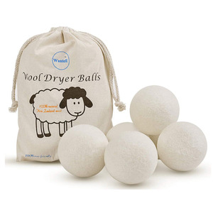 Boules <span class=keywords><strong>de</strong></span> séchage en <span class=keywords><strong>laine</strong></span> mérinos bio, écologiques et faites à la main, best-sellers pour la maison et la lessive, vues à la télévision - Product Image 6