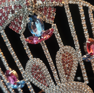 Beauté Pâques Lapin Diadème Magnifique <span class=keywords><strong>Oeuf</strong></span> Strass Lapin Pageant <span class=keywords><strong>Couronne</strong></span> - Product Image 4