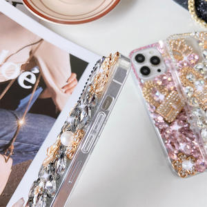 Jmax nuevo lujo mujeres niñas Rhinestone corona de lujo funda de teléfono móvil <span class=keywords><strong>para</strong></span> <span class=keywords><strong>iPhone</strong></span> 7 8 11 12 13 14 15 X XR XS Pro Max Plus - Product Image 4