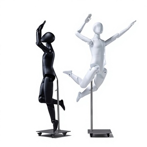 Modelo de Robot Infantil de FRP con Articulaciones Móviles, Soporte de Exhibición de Ropa para Hombre y Mujer con IA - Product Image 1