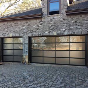<span class=keywords><strong>Porte</strong></span> <span class=keywords><strong>de</strong></span> <span class=keywords><strong>garage</strong></span> personnalisée, durable, élégante et à pliage rapide, intelligente et entièrement <span class=keywords><strong>transparente</strong></span> pour villas - Product Image 5